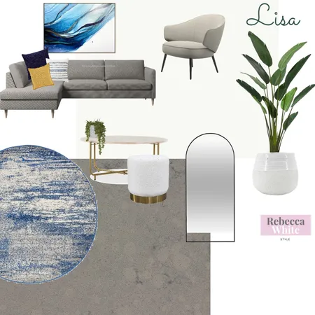 Lisa I Interior Design Mood Board by Rebecca White Style on Style Sourcebook