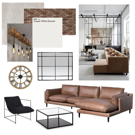 Industrial Design Style Interior Design Mood Board by AmySacrey on Style Sourcebook
