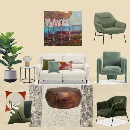 Rosa Family Room Interior Design Mood Board by mortimerandwhite on Style Sourcebook