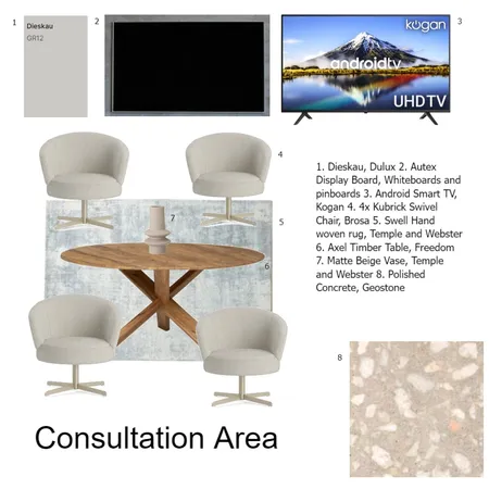 consultation room Interior Design Mood Board by nameduri97 on Style Sourcebook
