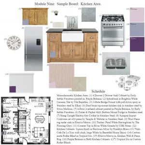 Module 9 Kitchen Area Interior Design Mood Board by Thayna Alkins-Morenzie on Style Sourcebook