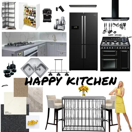 happy kitchen Interior Design Mood Board by LinaLiv on Style Sourcebook