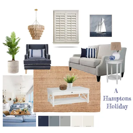 Hamptons Interior Design Mood Board by Az on Style Sourcebook