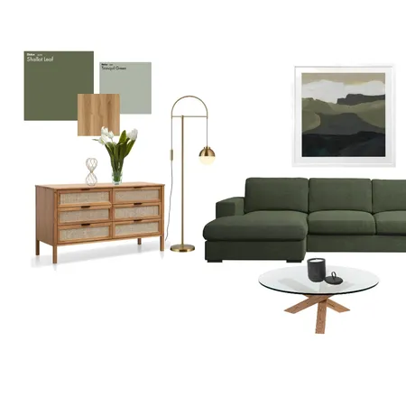 Natural Green Living Interior Design Mood Board by ADesignAlice on Style Sourcebook