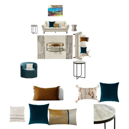 Living Room Interior Design Mood Board by rag on Style Sourcebook