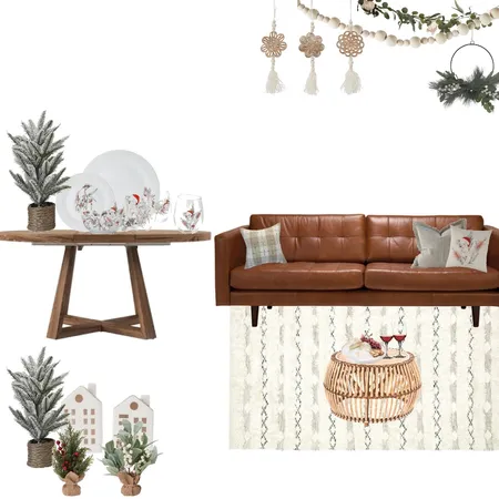 Kmart Xmas Interior Design Mood Board by thebohemianstylist on Style Sourcebook