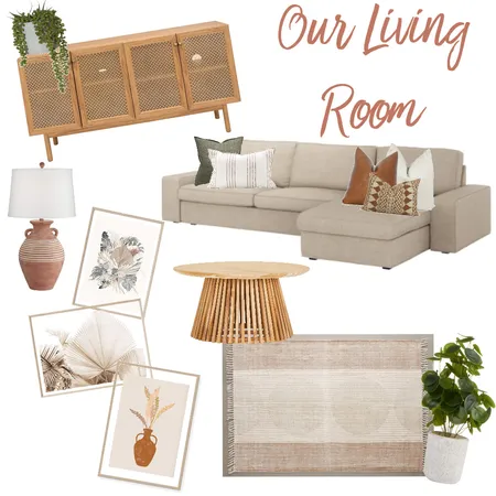 Our Living Room Interior Design Mood Board by morganblaser on Style Sourcebook