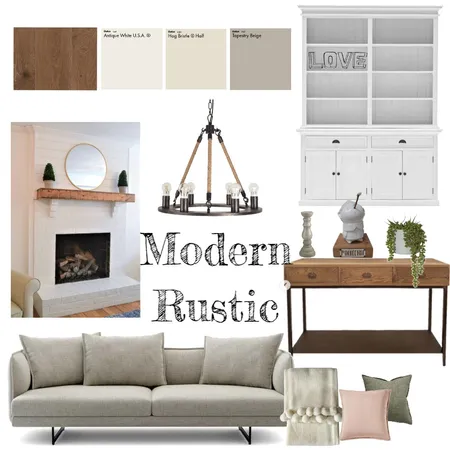 Modern Rustic Interior Design Mood Board by Isabel_Flores on Style Sourcebook