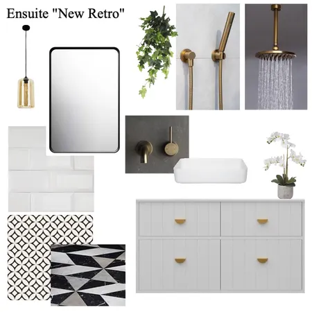 Ensuite Mounsey New Retro Interior Design Mood Board by SuniDesign on Style Sourcebook