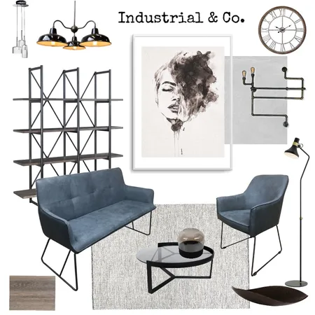 Industrial & Co. Interior Design Mood Board by OV on Style Sourcebook
