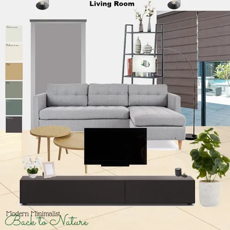 living room modern&minimalist apartment Interior Design Mood Board by ndriindri on Style Sourcebook