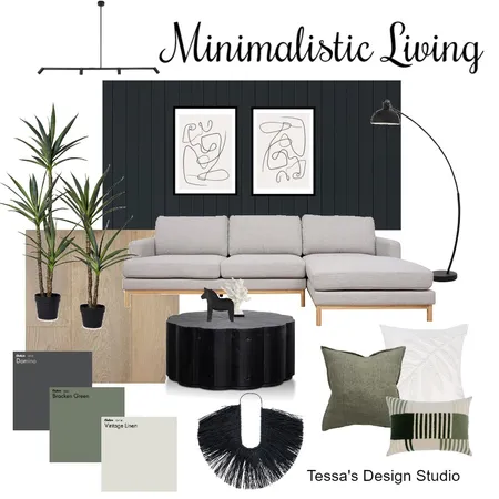 Minimalistic Living Interior Design Mood Board by TessaTav on Style Sourcebook