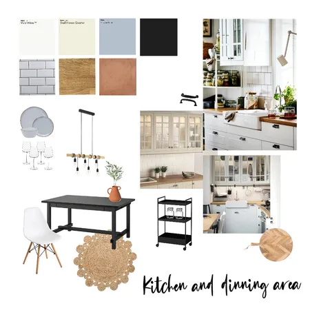 Kitchen and Dinning area Interior Design Mood Board by joanapereira45 on Style Sourcebook