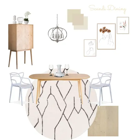 Scandi Dining Interior Design Mood Board by vanessatdesigns on Style Sourcebook