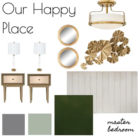 Our Happy Place - Master Bedroom Interior Design Mood Board by RLInteriors on Style Sourcebook