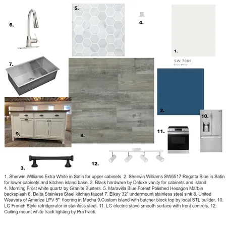 Project 10 kitchen remodel Interior Design Mood Board by MankinMarianne on Style Sourcebook