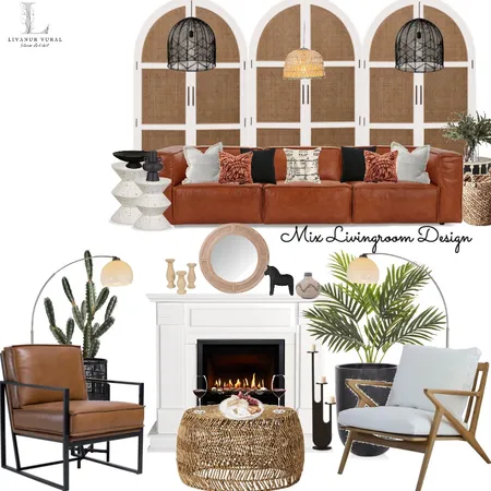 mix livinroom style Interior Design Mood Board by livanurvuraldesign on Style Sourcebook