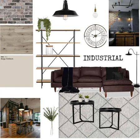 Industrial Interior Design Mood Board by Shavon.AP on Style Sourcebook