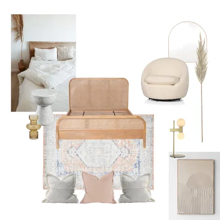 Downstairs Bedroom Interior Design Mood Board by Sharne on Style Sourcebook