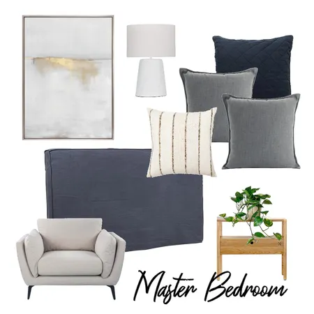 Master Bedroom Interior Design Mood Board by Boutique Yellow Interior Decoration & Design on Style Sourcebook