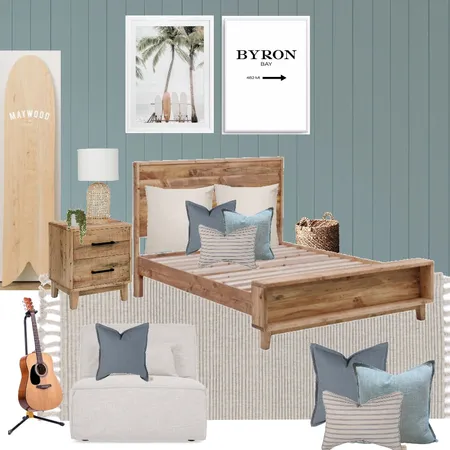surf room Interior Design Mood Board by House2Home on Style Sourcebook