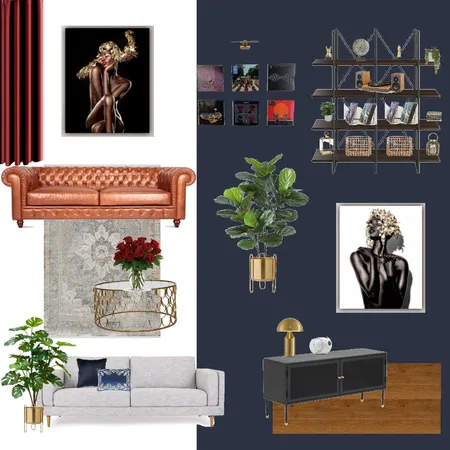 Syed Livingroom Interior Design Mood Board by Catherine Hamilton on Style Sourcebook