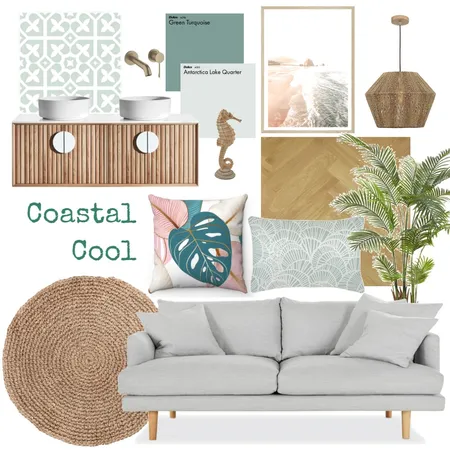 Coastal Cool Interior Design Mood Board by Emily Goldsmith on Style Sourcebook