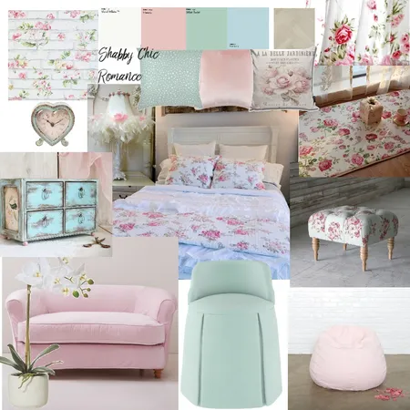Shabby Chic Romance Interior Design Mood Board by Ashling on Style Sourcebook