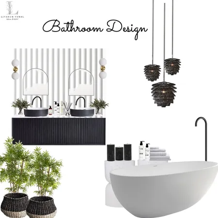 bathroom Interior Design Mood Board by livanurvuraldesign on Style Sourcebook