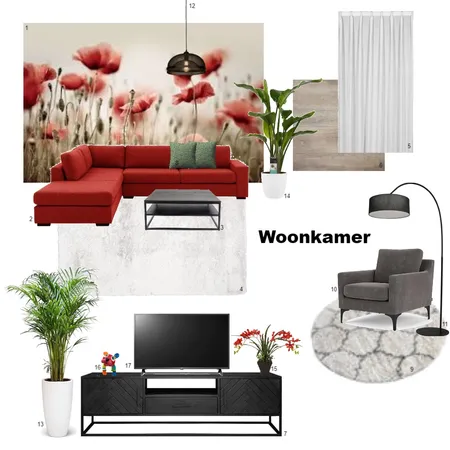 Woonkamer Interior Design Mood Board by Chinchinwise on Style Sourcebook
