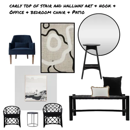 Carly Hall / office / Nook / bedroom & Patio Interior Design Mood Board by Skygate on Style Sourcebook