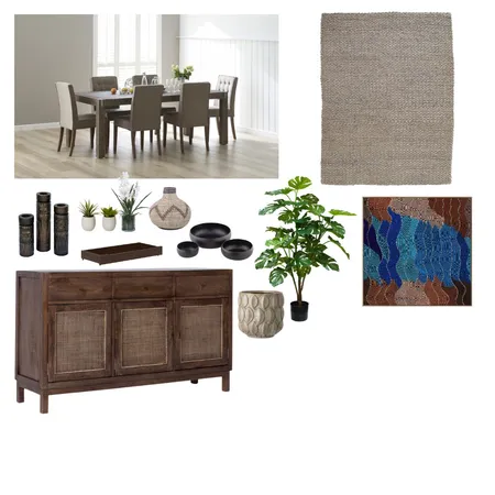 dinning Room IDI Assignment Interior Design Mood Board by susangedye on Style Sourcebook