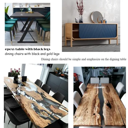 Dining area 1 Interior Design Mood Board by Hanziqa on Style Sourcebook