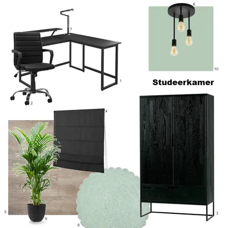 Studeerkamer Interior Design Mood Board by Chinchinwise on Style Sourcebook