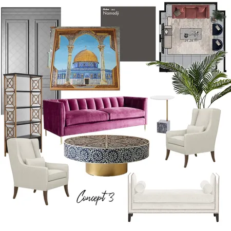 lounge Interior Design Mood Board by Megha on Style Sourcebook