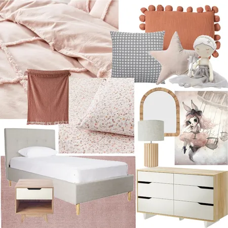 Harper's Bedroom Interior Design Mood Board by stylish.interiors on Style Sourcebook
