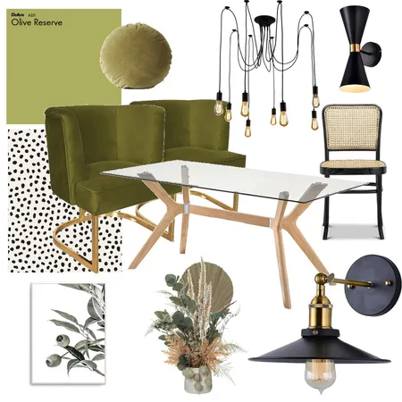 Dining Room Interior Design Mood Board by Mmaupin89 on Style Sourcebook