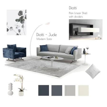Contemporary Chic Interior Interior Design Mood Board by Amarjil (Jil) on Style Sourcebook