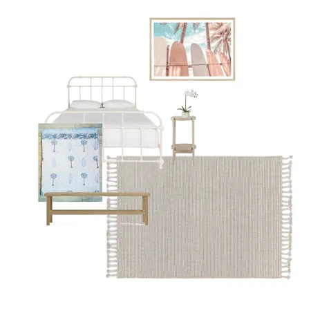 Coastal bedroom Interior Design Mood Board by LC Styling on Style Sourcebook