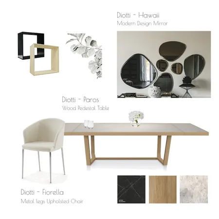 Dining Area Interior Design Mood Board by Amarjil (Jil) on Style Sourcebook