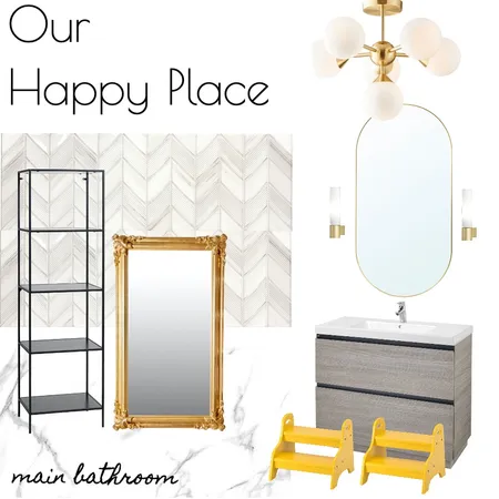 Our Happy Place - Main bathroom Interior Design Mood Board by RLInteriors on Style Sourcebook