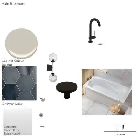 Main Bathroom Bates house Interior Design Mood Board by Lb Interiors on Style Sourcebook