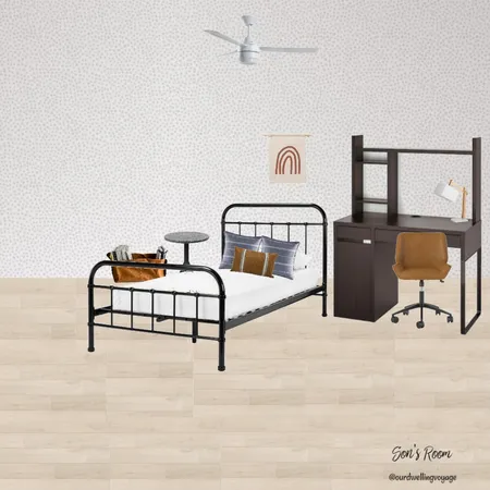 Drake's Room 3 Interior Design Mood Board by Casa Macadamia on Style Sourcebook