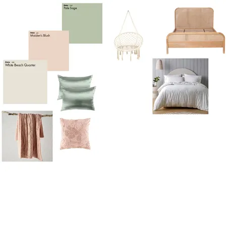 Boho bedroom Interior Design Mood Board by Issyoli on Style Sourcebook