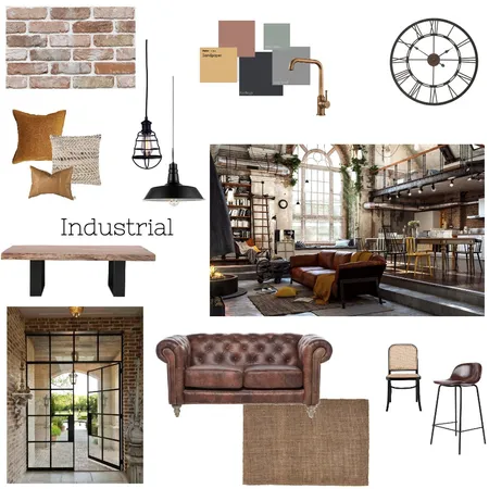 Industrial MB Interior Design Mood Board by _ClaireGibbons on Style Sourcebook