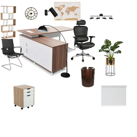 office Interior Design Mood Board by kate_ar on Style Sourcebook