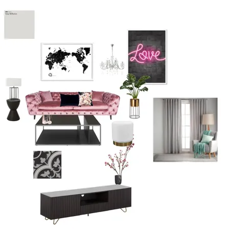 livingroom Interior Design Mood Board by kate_ar on Style Sourcebook