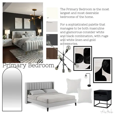 Primary Bedroom Interior Design Mood Board by Miss.amymariee on Style Sourcebook