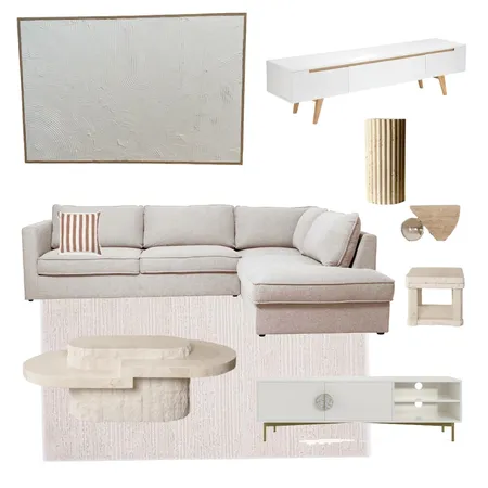 Lounge Room Interior Design Mood Board by Soosky on Style Sourcebook