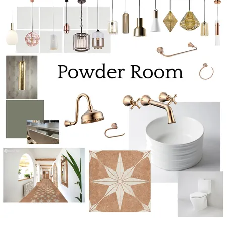 Powder Room (Project SH) Interior Design Mood Board by Anakatrina Jones on Style Sourcebook
